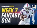 FantasyPros Live: Week 7 Q&A with Kyle Yates (2020 Fantasy Football)