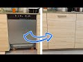 IKEA install Dishwasher Kitchen Door - porte lave vaisselle cuisine no ERSATTARE