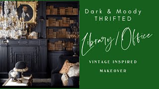 Dark Moody THRIFTED Makeover Vintage Inspired