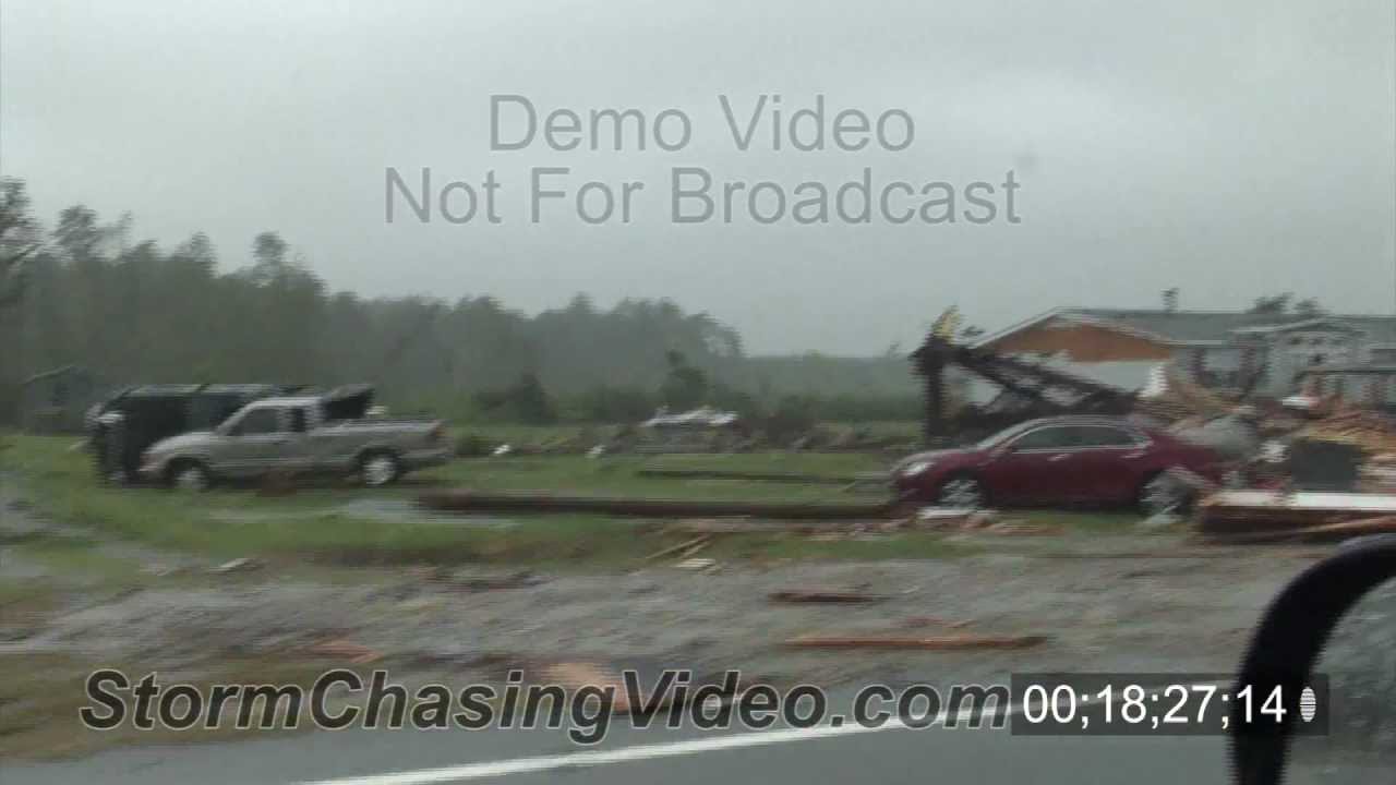 Hurricane Irene stock video footage Part 2, North Carolina