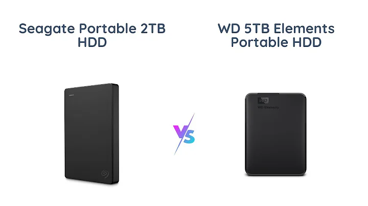 Seagate vs WD External Hard Drive Comparison
