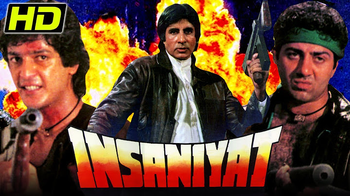 इंसानियत (HD) - बॉलीवुड की धमाकेदार एक्शन मूवी | अमिताभ बच्चन, सनी देओल, जया प्रदा, रवीना टंडन