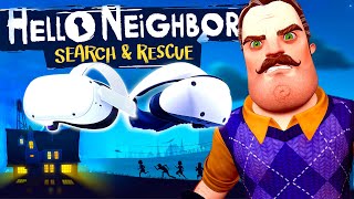 Hello Neighbor VR Search and Rescue Review in Progress - PSVR2 & QUEST 2 Comparison