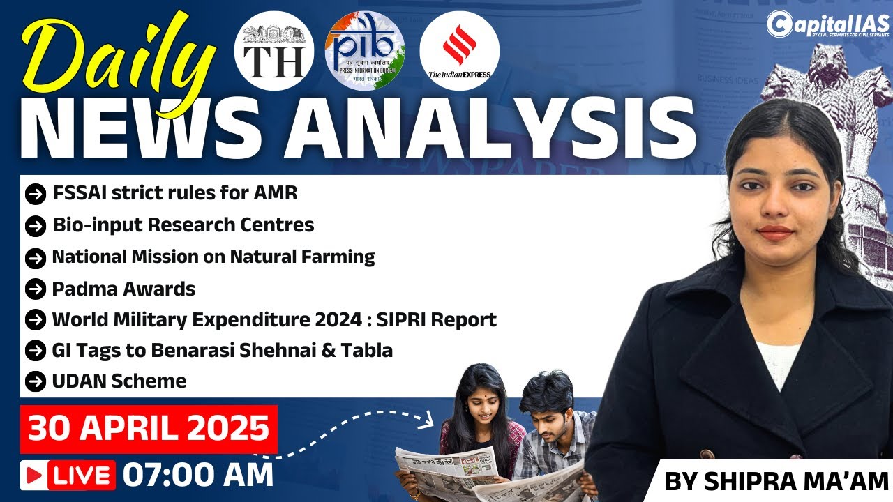Current Affairs 30 April 2025