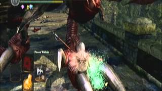 Dark Souls NG+ Hellkite Dragon Melee kill 6 seconds