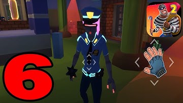 Robbery Madness 2 Gameplay Walkthrough Part 6 (Android, IOS) - Museum Hard Mode