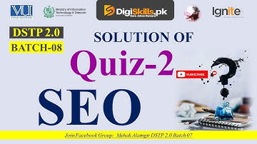 seo quiz 2 batch 8 | dstp 2.0 batch 8 seo quiz 2