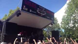 Crossfaith (LIVE)(Warped Tour 2013) HD