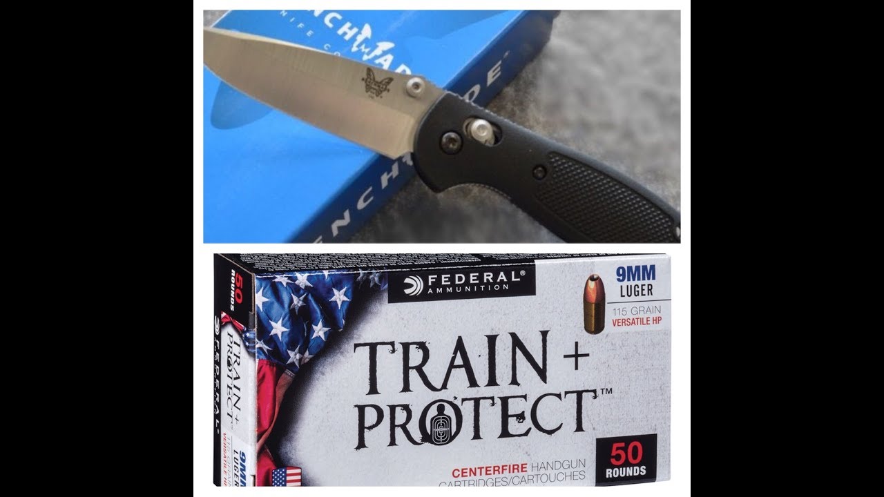 New EDC Knife and 9mm HP Ammo On The Low video phone lyrics