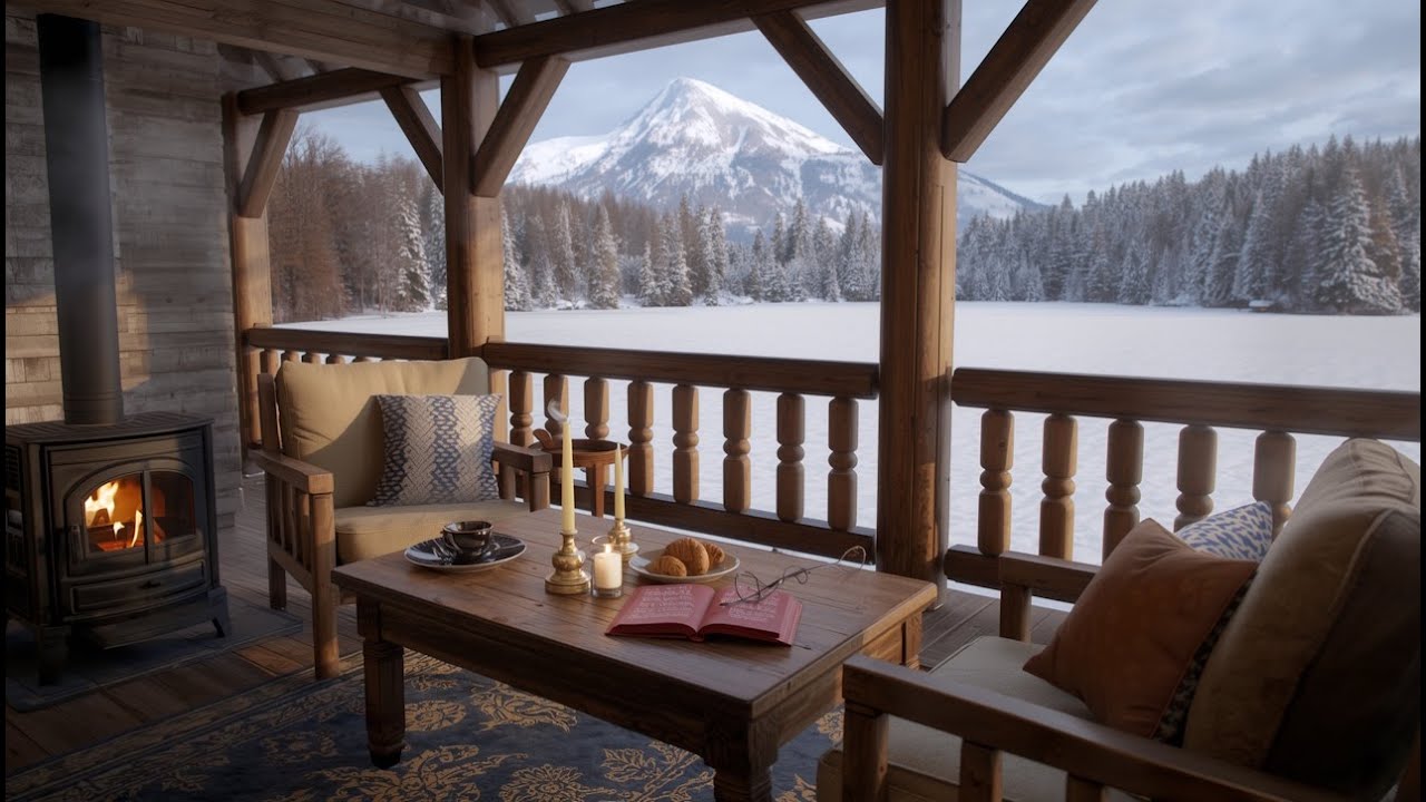 Productivity & Focus Frosty & Gentle February Winter Morning ☕ Slow