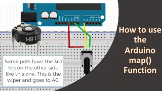 How to use the Arduino map() function