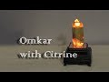 Omkar with Citrine