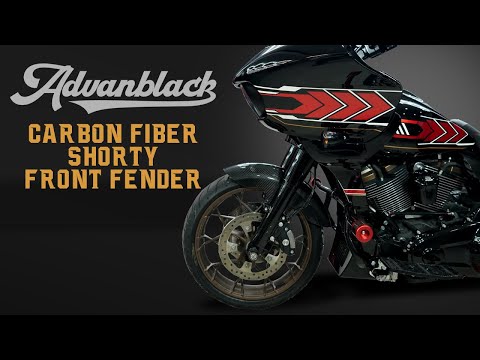 Advanblack Carbon Fiber Shorty Front Fender