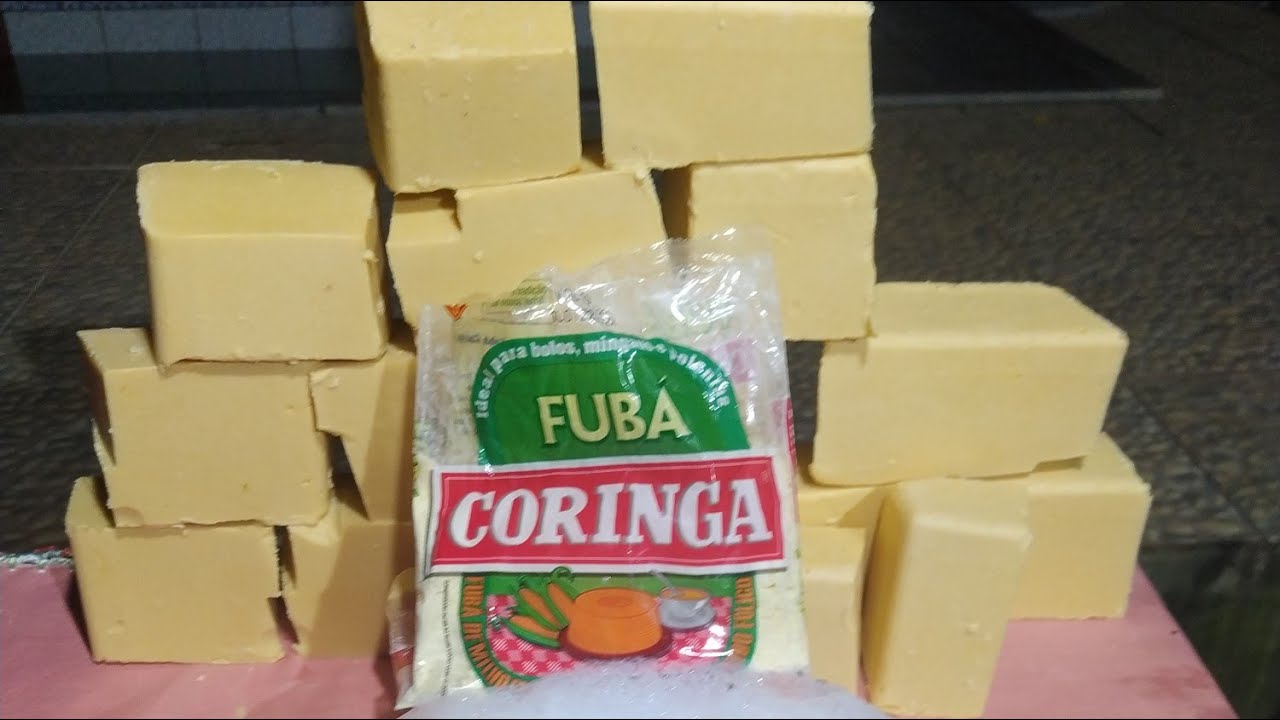 SABÃO DE FUBÁ MARAVILHOSO Receita econômica fácil e Rápida🥰👍🏻🔔🤍💚🧼📽️