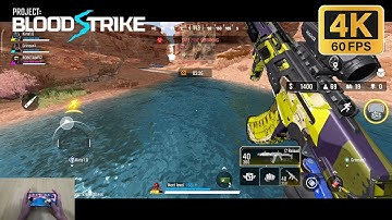BLOODSTRIKE gameplay - FREE INVITATION CODE max settings [4K] 60fps POCO F5 PRO