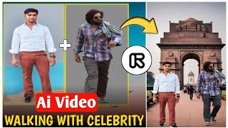 Trending Walking With Allu Arjun Ai Video Editing | Runway Ai Walking video kaise banaye | Runway screenshot 5
