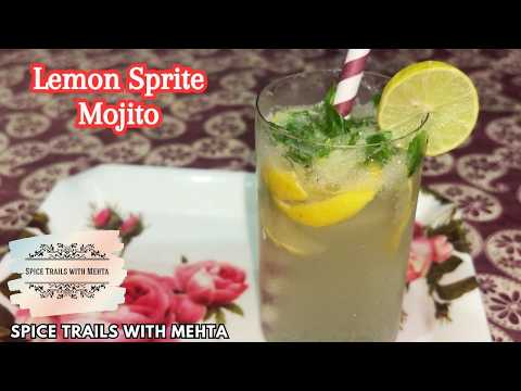 Lemon Sprite Mojito | Summer Special Refreshing Drink | Easy Party Cooler | @SpiceMehta #mojito