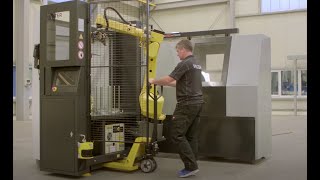 HALTER LoadAssistant: Einfaches Umpositionieren der Roboterzelle