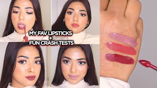 Fun Crash Tests with L'Oreal Paris, Infallible Matte Resistance Lipsticks