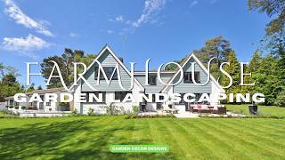 FARMHOUSE GARDEN LANDSCAPING DESIGN IDEAS | HARDSCAPING TECHNIQUES FOR ABSOLUTELY BREATHTAKING YARD