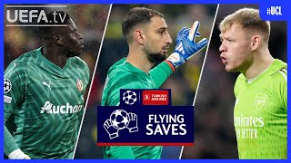 #UCL Great Saves Matchday 6 | Samba, Donnarumma, Ramsdale...