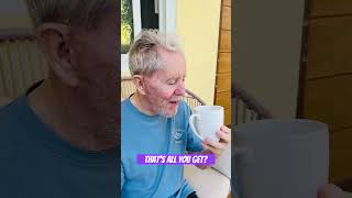 He hate it (just joking) #soybeans #bonding #breakfast #yt #ytshorts