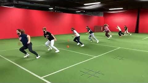 Continuous Crossover Step Drill