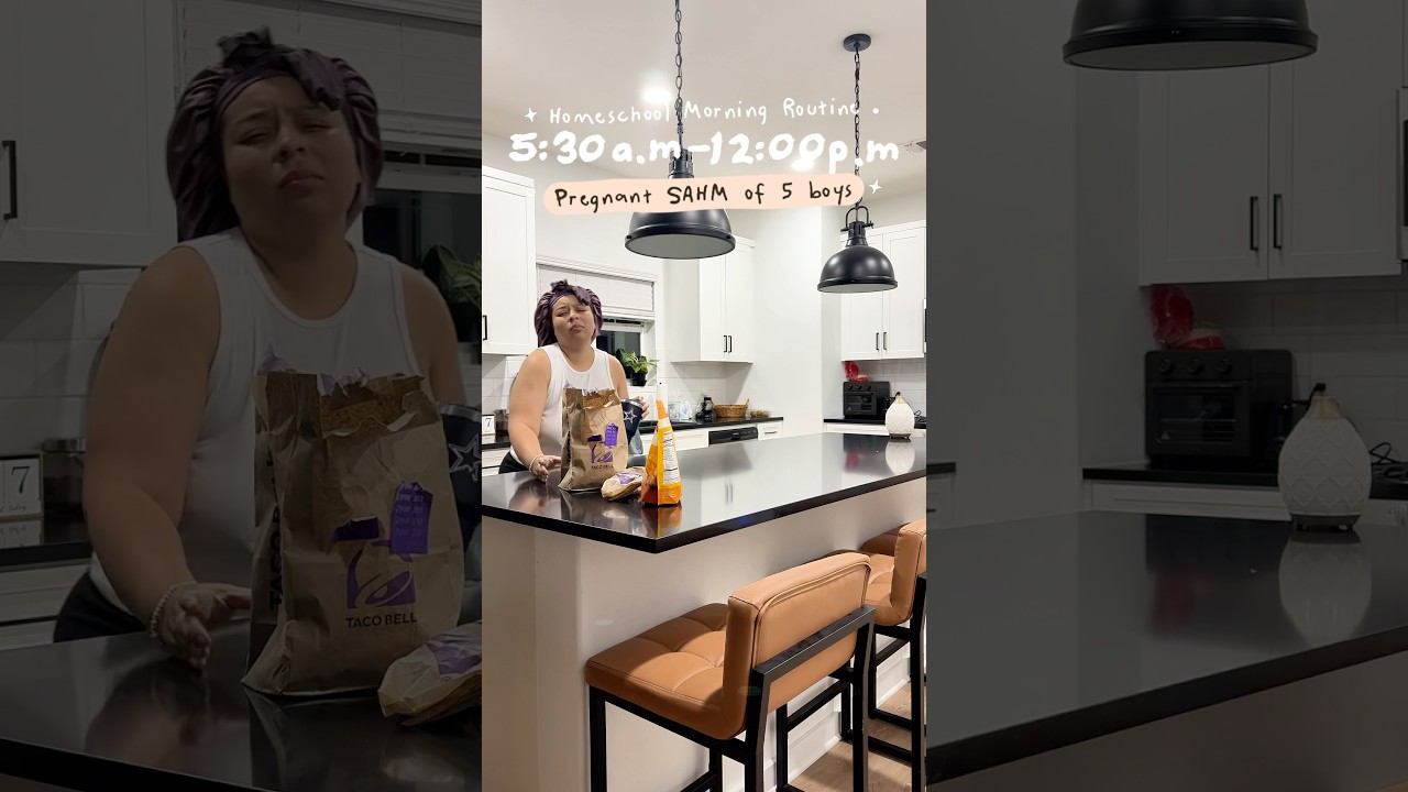 Homeschool Morning Vlog 