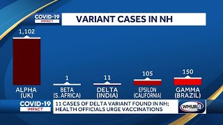 11 cases of Delta variant found in NH; health officials urge vaccinations