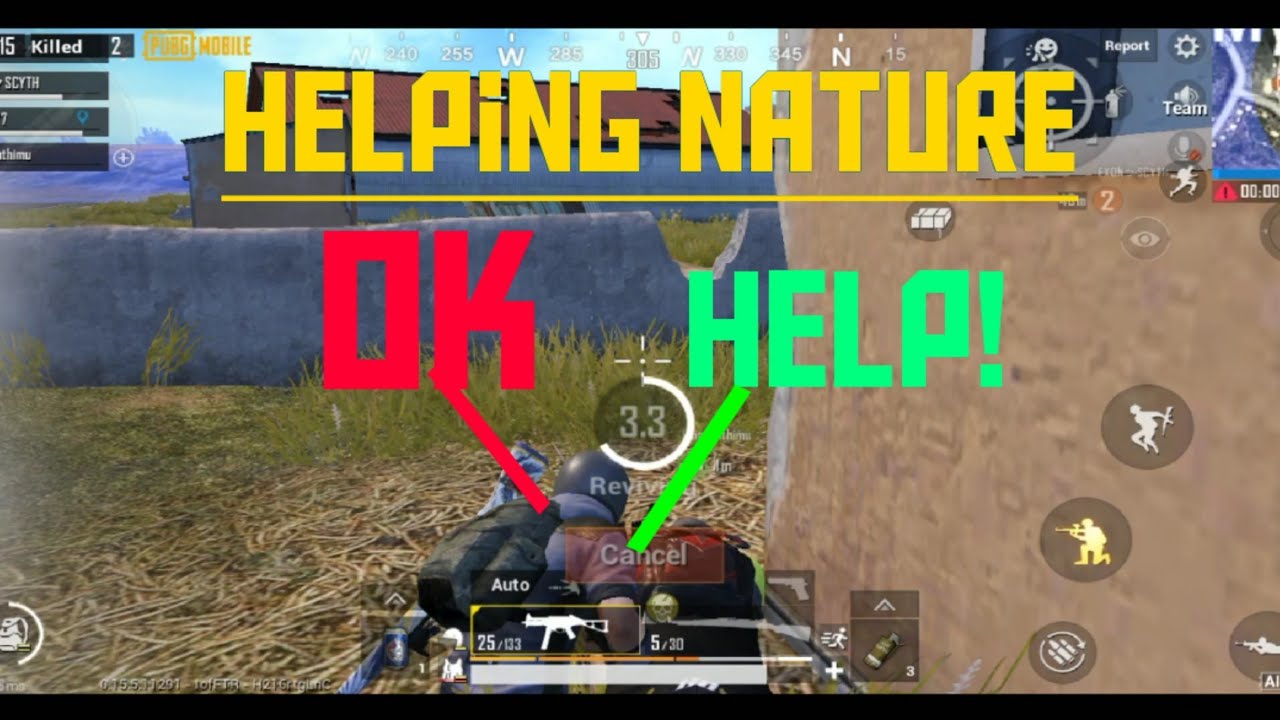 Helping Teammates: pubg mobile gameplay with Sad Ending - YouTube