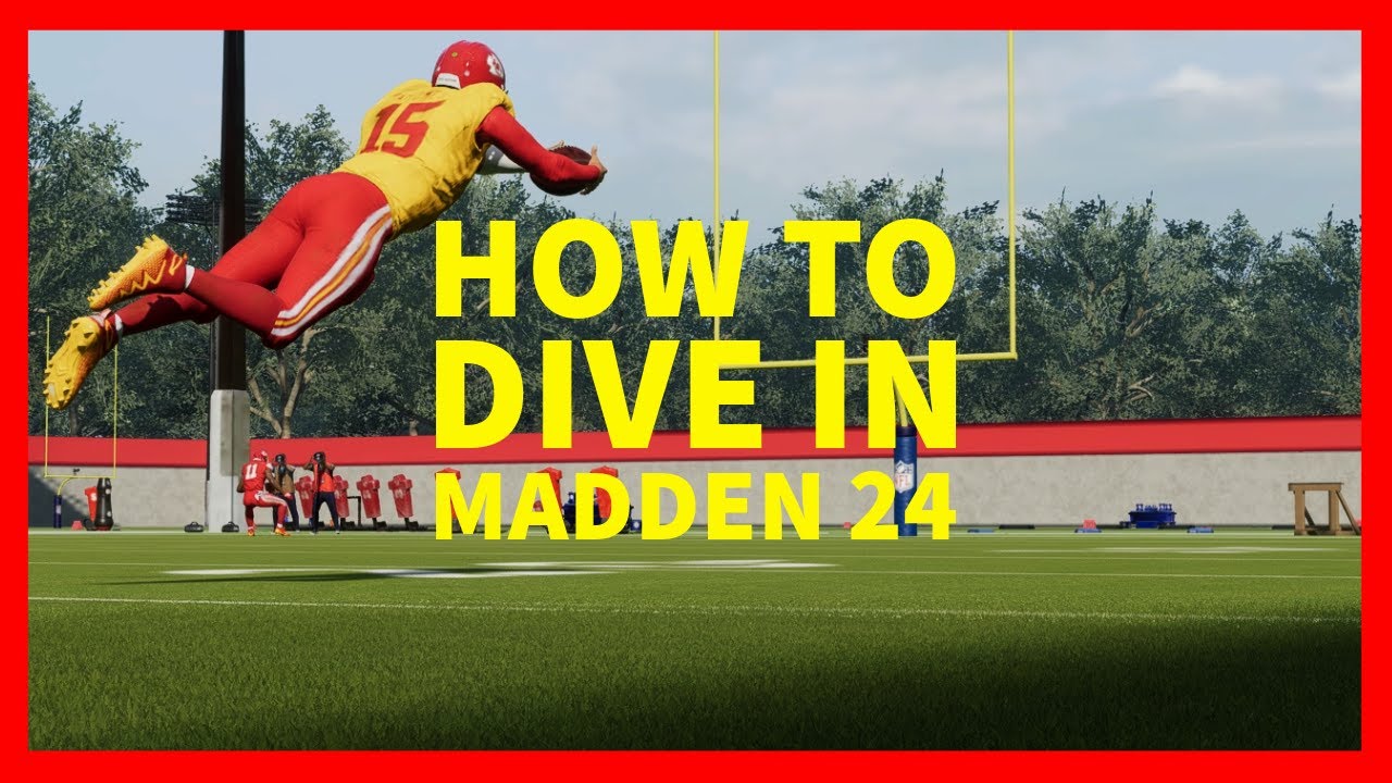 How to Dive in Madden 24 (XBOX, PLAYSTATION, PC) YouTube