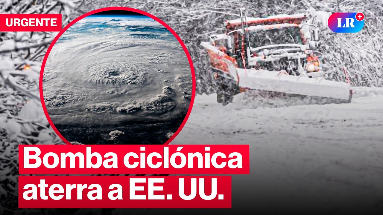Alerta por BOMBA CICLÓNICA en las costas de Estados Unidos | 