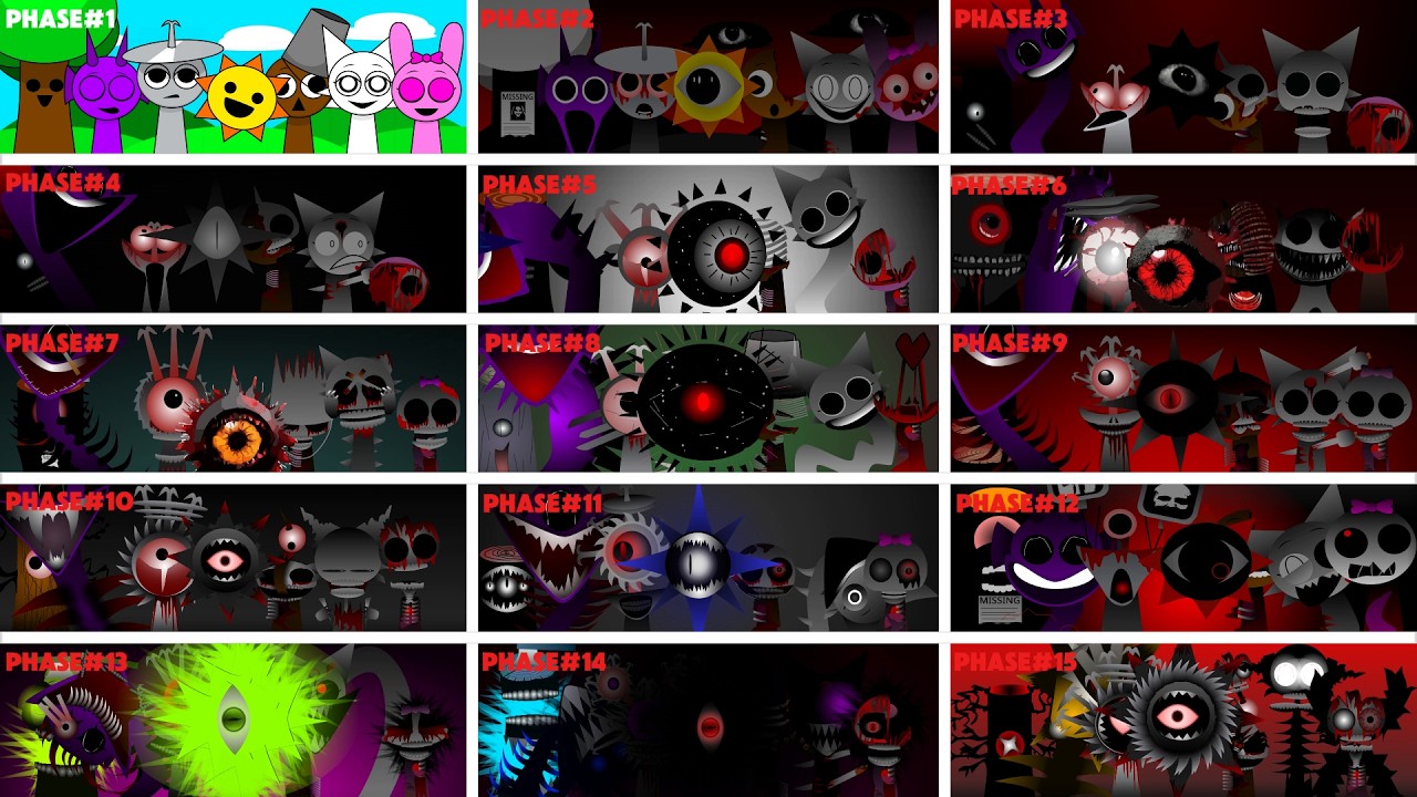 “Fun Time!” - Incredibox Sprunki Mix | Mix All Characters || From Stage 1 To Stage 15 Part 553