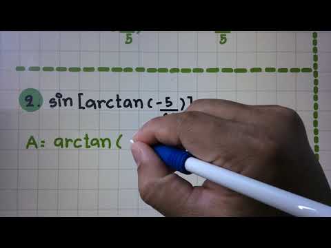 วีดีโอ: วิธีการคำนวณอาร์คแทนเจนต์