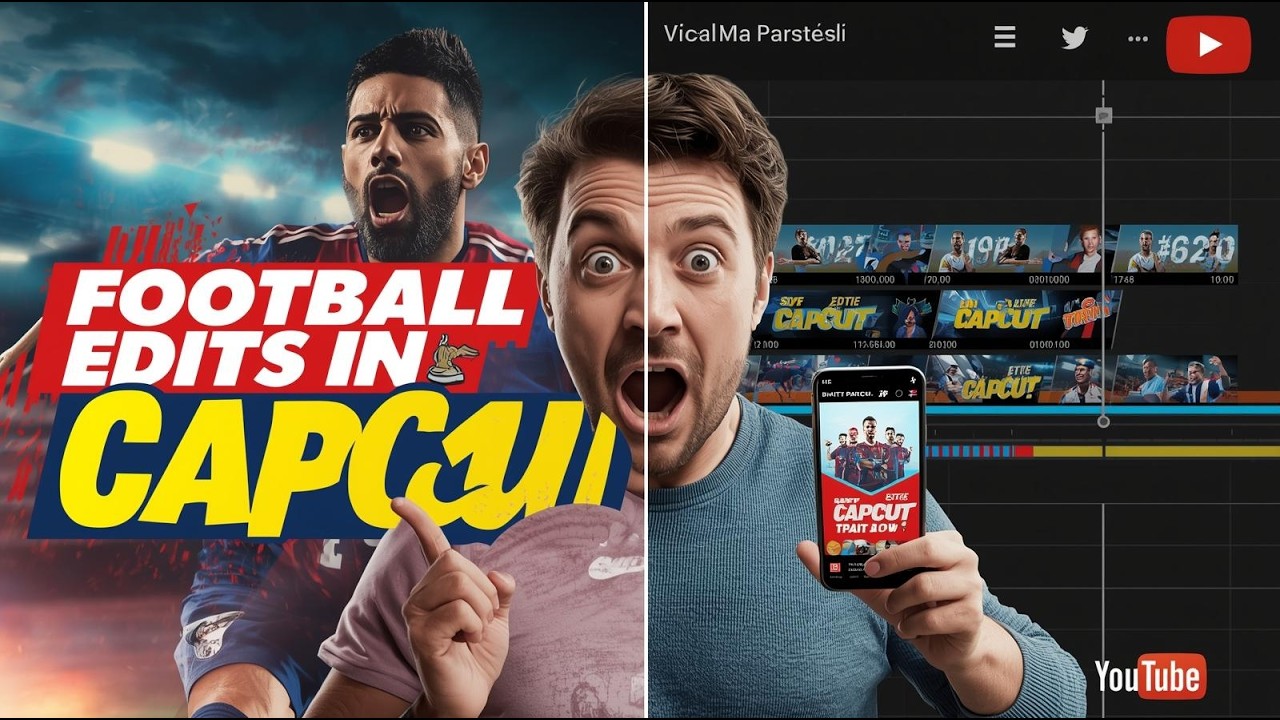 Insane Football Edits - How to Make Viral CapCut Slow Motion Tutorial ...