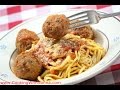 Comment faire des spaghettis et des boulettes de viande maison  rossellas cooking with nonna