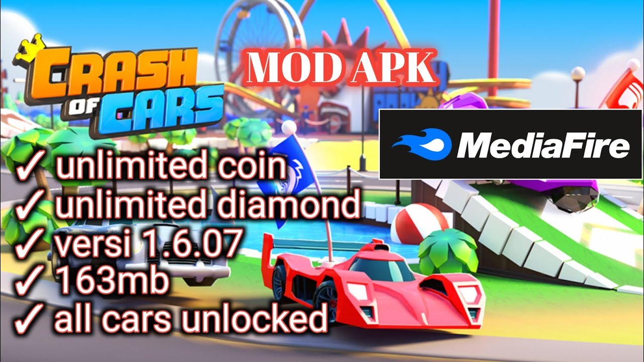 Crash Of Cars Mod Apk 2022 Versi 1.6.07 All Cars
