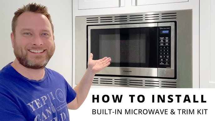 How to install a microwave frame in your kitchen - Emuca 