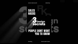 3 design secrets to elevate your brand's image #shorts