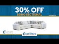 Sweet dreams furniture  mattress  soho sectional