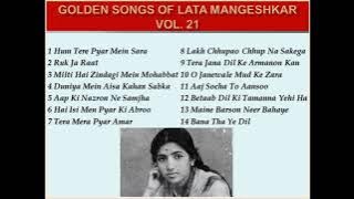 GOLDEN SONGS OF LATA MANGESHKAR Vol. 21