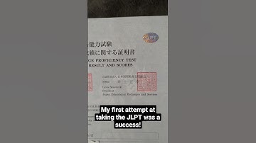 The JLPT results are in! 😳