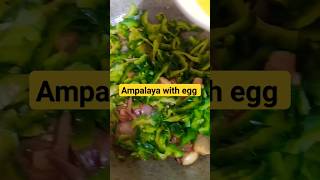 How to cook ampalaya with egg #shortsviral #food #cooking #cookingtips #filipinorecipe