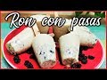 HELADOS de Ron con Pasas - helados de ron con pasas cremosos - helados caseros faciles y rapidos