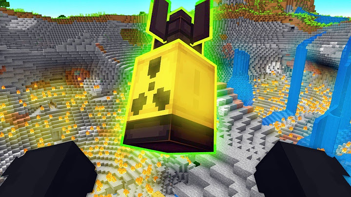 HO LANCIATO UNA BOMBA ATOMICA SU MINECRAFT E...