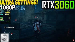 Assassin's Creed Unity RTX 3060 - 1080p Ultra,