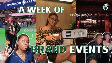 LA brand events for a week as a book creator | Bookmas Day 6 📖⭐️❄️🎄