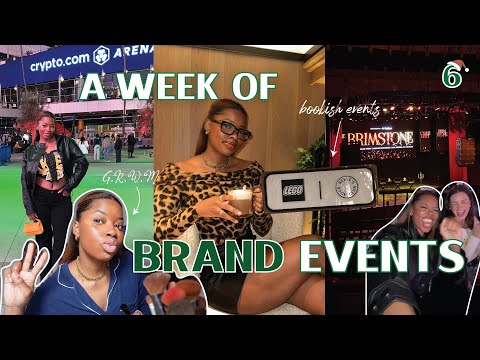 LA brand events for a week as a book creator | Bookmas Day 6 📖⭐️❄️🎄