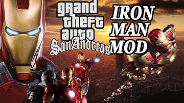 How to download,install and play GTA Sanandreas iron man mod (with links)