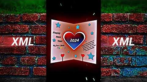 NEW YEAR CELEBRATIONS 💐 XML FILE // 2024 XML FILE // NEW TREND 📈 XML FILE HAPPY NEW YEAR 🎊 #newyear.